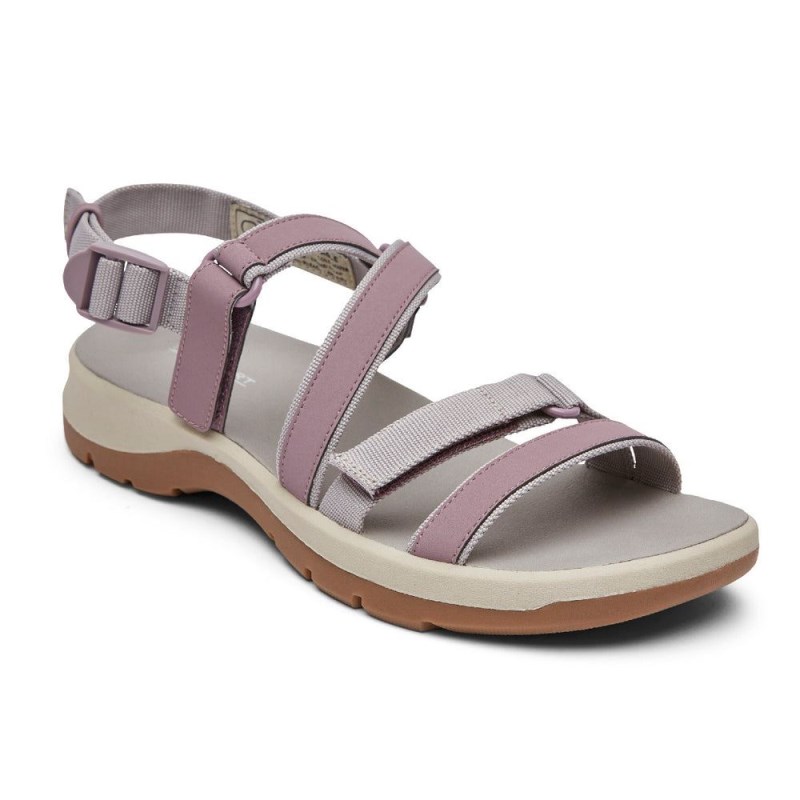 Rockport XCS Trail Tech Washable Strappy Women Sandals Purple Singapore | JO0-99089