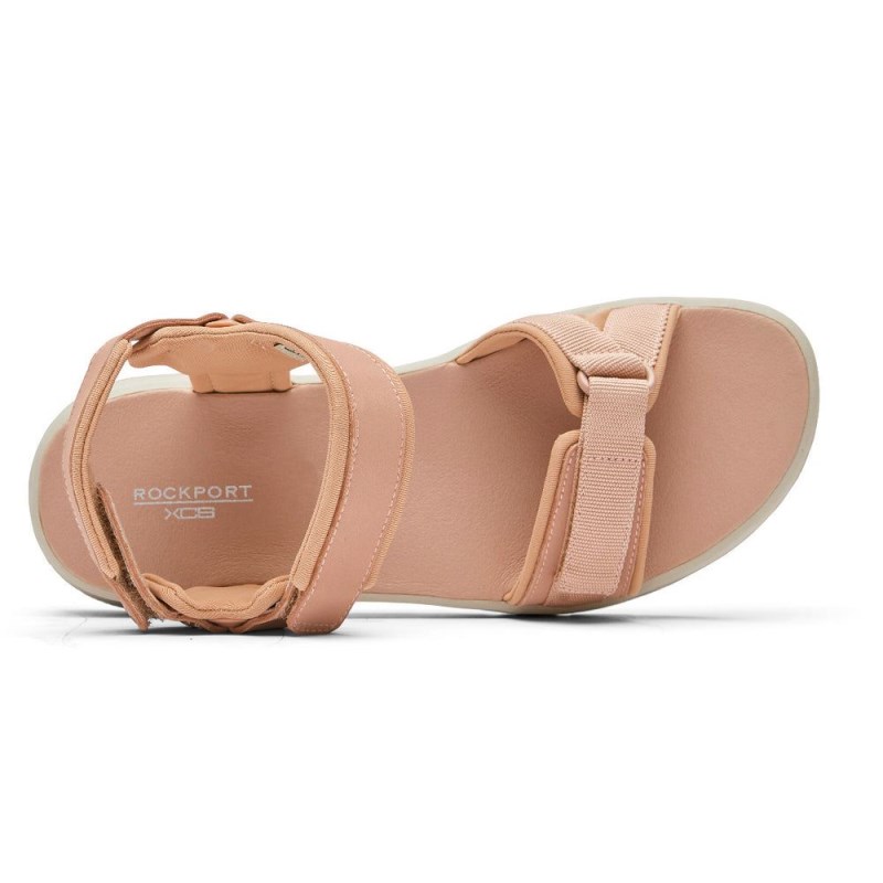 Rockport XCS Trail Tech Washable Women Sandals Pink Singapore | KL2-98169