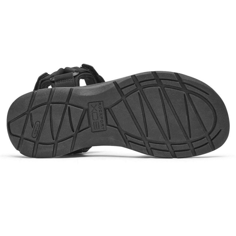 Rockport XCS Trail Tech Washable Women Sandals Black Singapore | DT2-27882