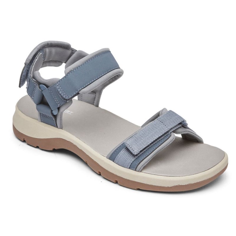 Rockport XCS Trail Tech Washable Women Sandals Blue Singapore | AK1-11171