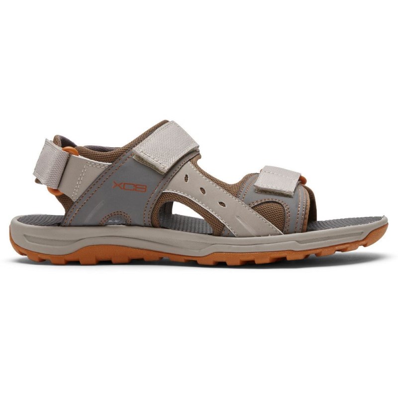 Rockport XCS Trail Technique Adjustable Men Sandals Grey Singapore | NP2-31223