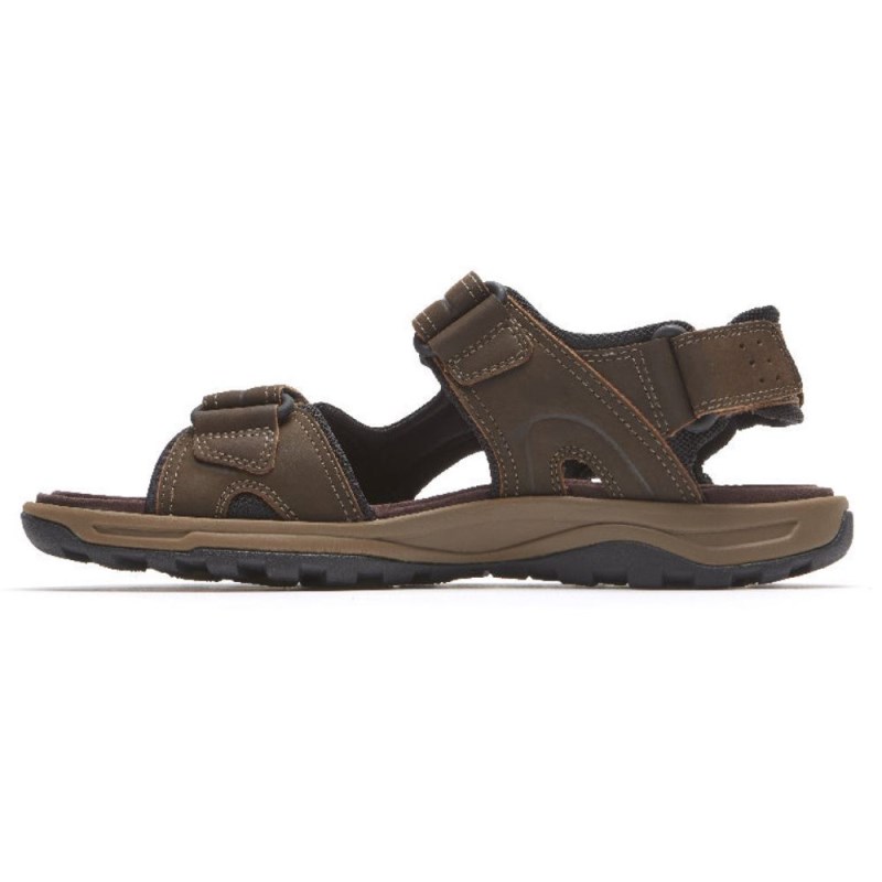 Rockport XCS Trail Technique Adjustable Men Sandals Brown Singapore | GL2-23162