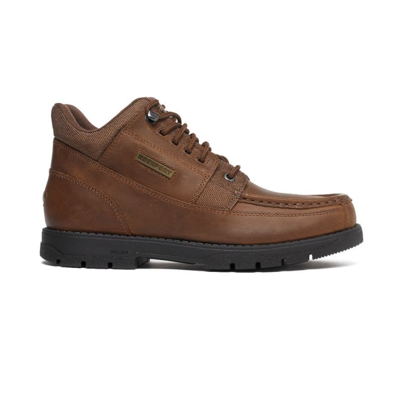 Rockport XCS Treeline Men Hiking Boots Brown Singapore | VO5-32273