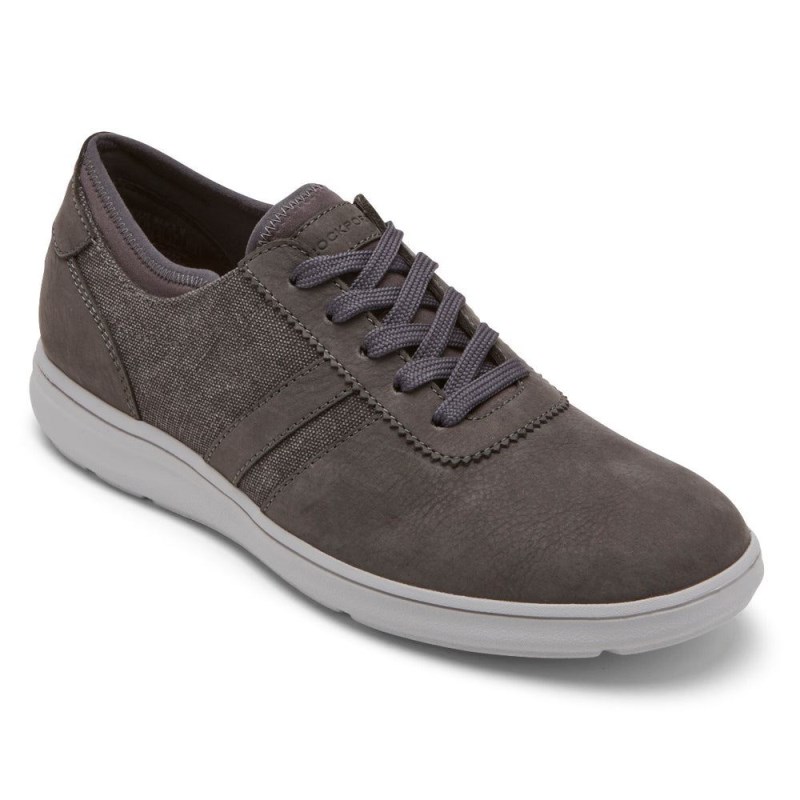 Rockport Zaden 5-Eye Ubal Men Sneakers Grey Singapore | MF0-69006