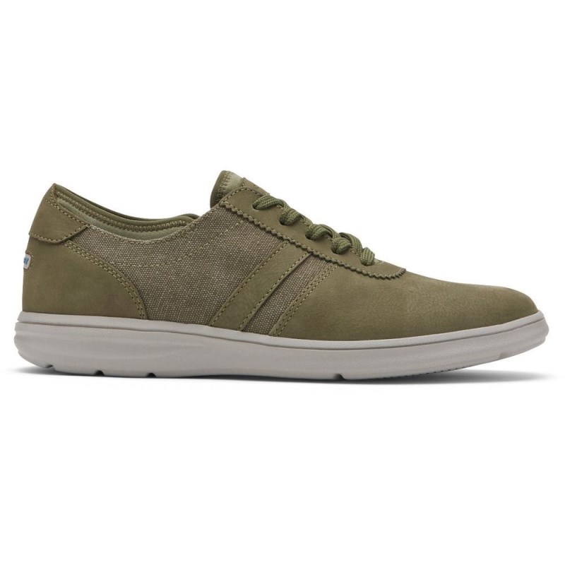 Rockport Zaden 5-Eye Ubal Men Sneakers Olive Singapore | RN9-93179