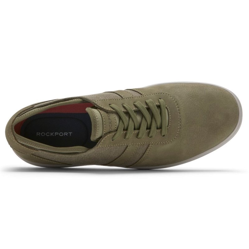 Rockport Zaden 5-Eye Ubal Men Sneakers Olive Singapore | RN9-93179