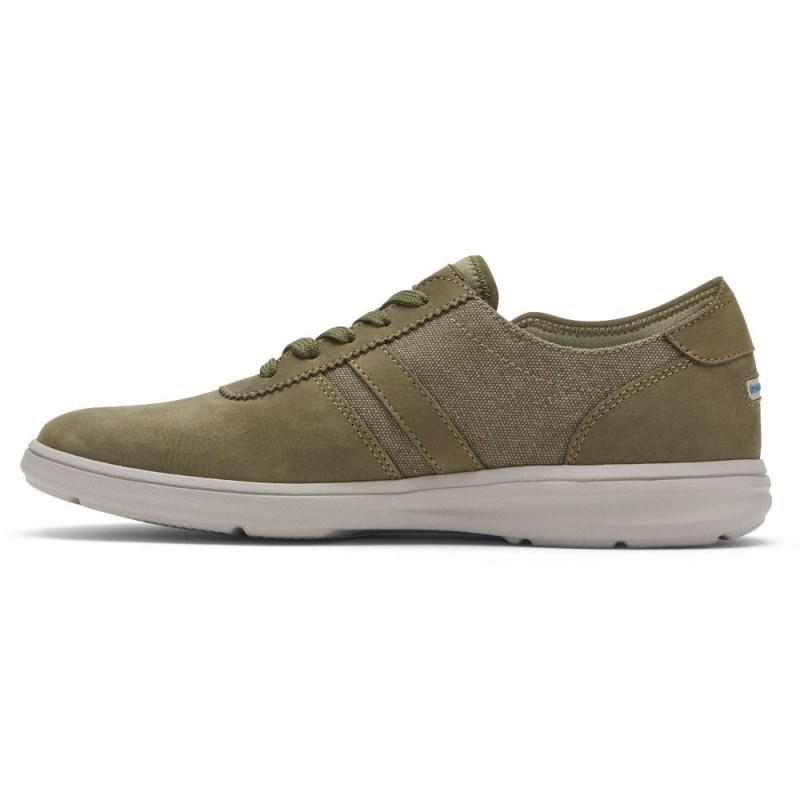 Rockport Zaden 5-Eye Ubal Men Sneakers Olive Singapore | RN9-93179