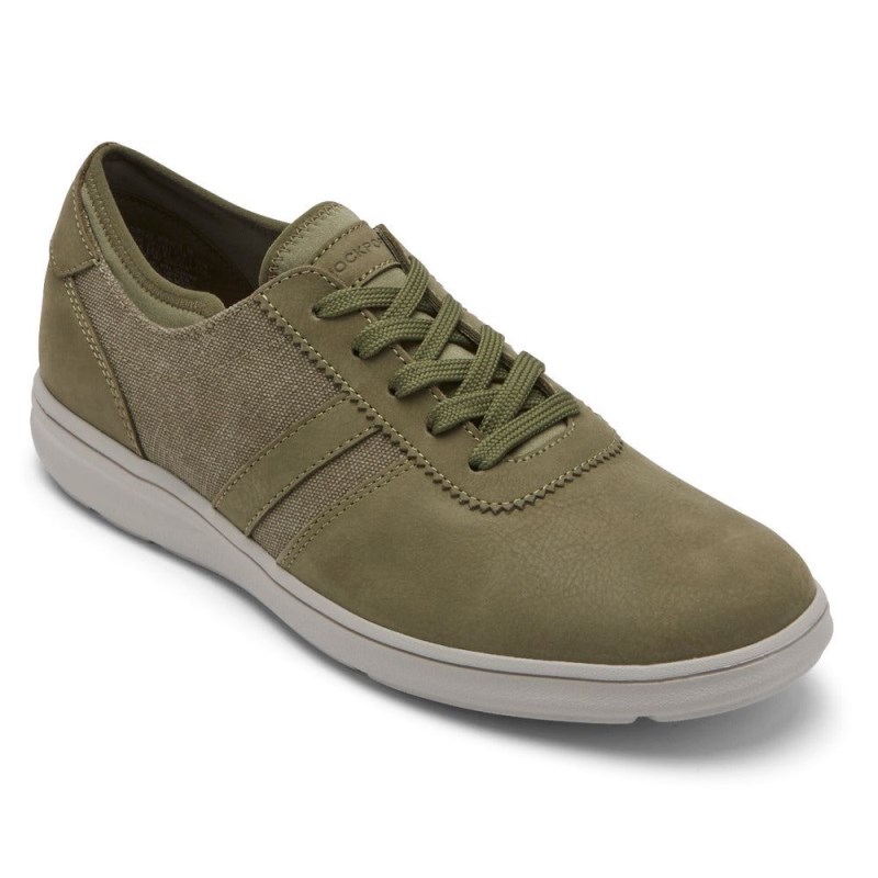 Rockport Zaden 5-Eye Ubal Men Sneakers Olive Singapore | RN9-93179