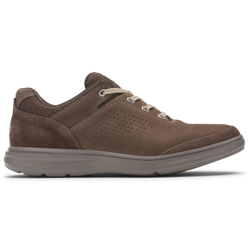 Rockport Zaden Oxford Men Sneakers Dark Brown Singapore | VY7-93669