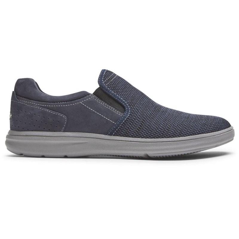 Rockport Zaden Slip-On Men Loafers Navy Singapore | RM0-25902