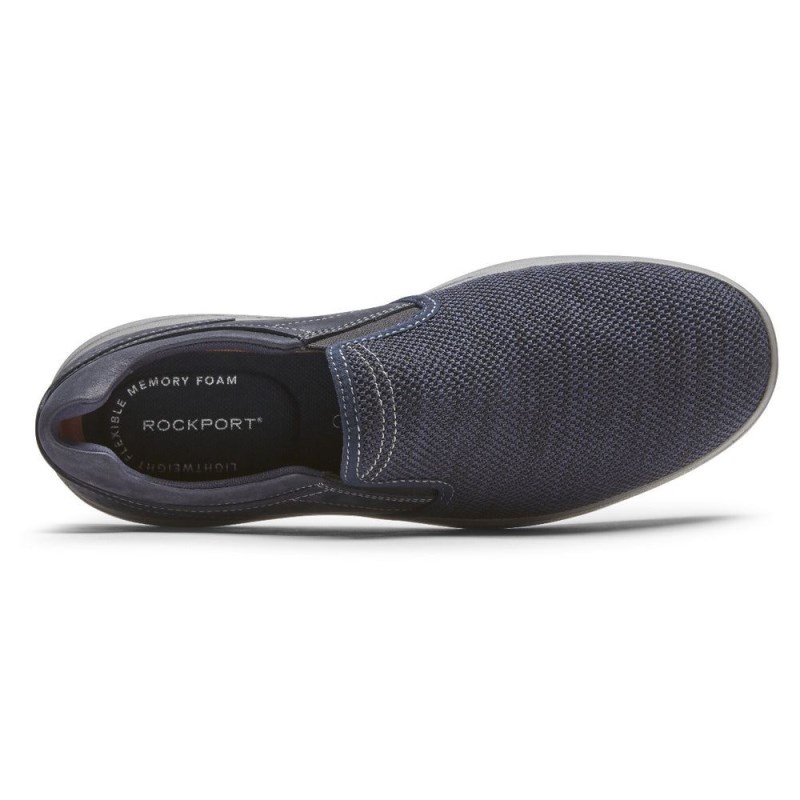 Rockport Zaden Slip-On Men Loafers Navy Singapore | RM0-25902