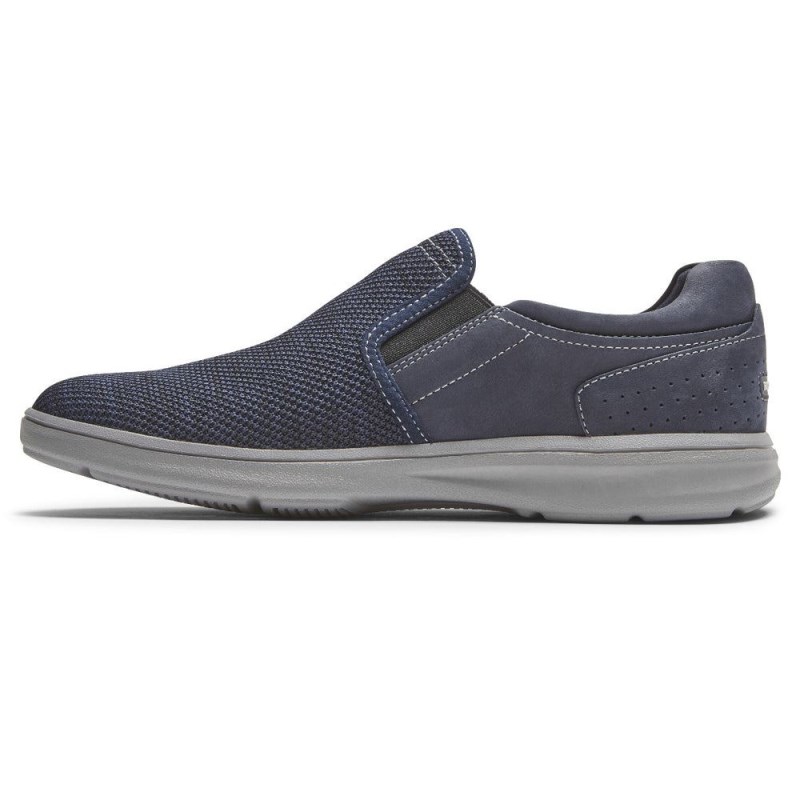 Rockport Zaden Slip-On Men Loafers Navy Singapore | RM0-25902