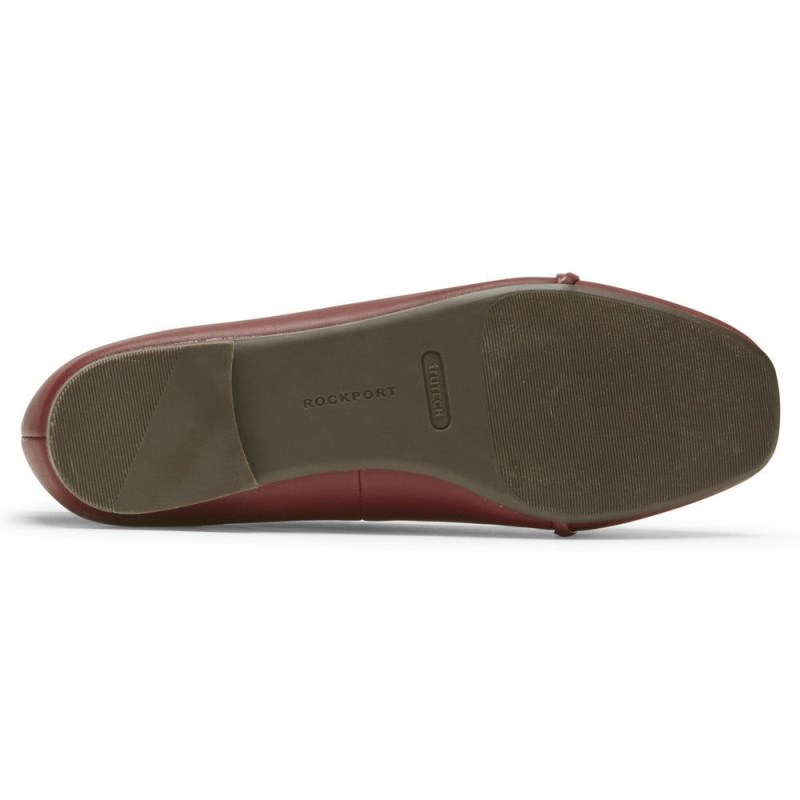 Rockport Zoie Chain Women Ballet Flats Red Singapore | YV4-52645