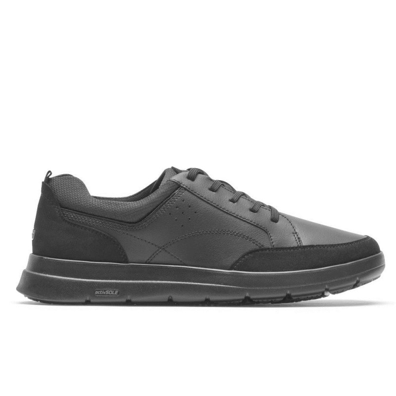 Rockport truFLEX Cayden Men Sneakers Black Singapore | UG5-52615