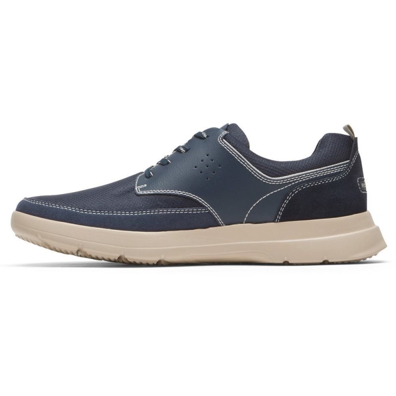 Rockport truFLEX Cayden Plain Toe Men Sneakers Navy Singapore | QW8-04320