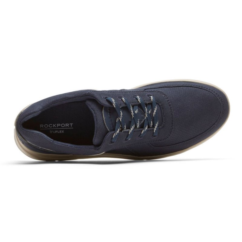 Rockport truFLEX Cayden Ubal Men Sneakers Navy Singapore | TC5-94379