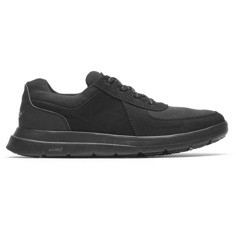 Rockport truFLEX Cayden Ubal Men Sneakers Black Singapore | DI0-85558