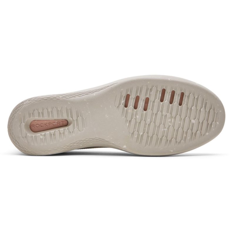 Rockport truFLEX Fly Knit Women Ballet Flats White Singapore | RX8-34653