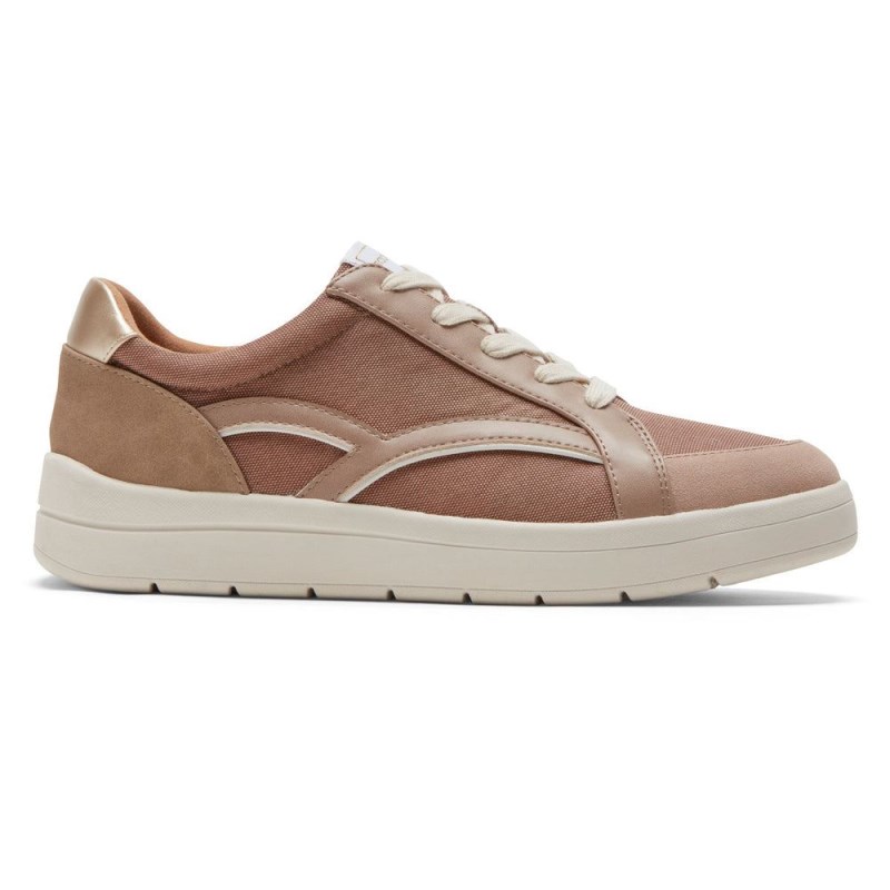 Rockport truFLEX Navya Retro Women Sneakers Grey Brown Singapore | FY8-44584