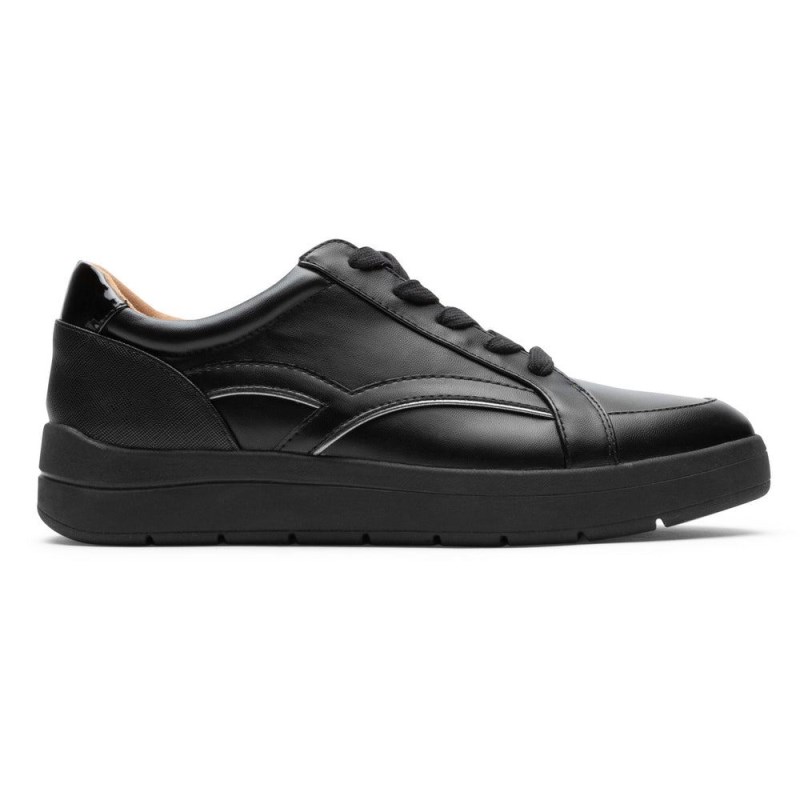 Rockport truFLEX Navya Retro Women Sneakers Black Singapore | GZ7-13411