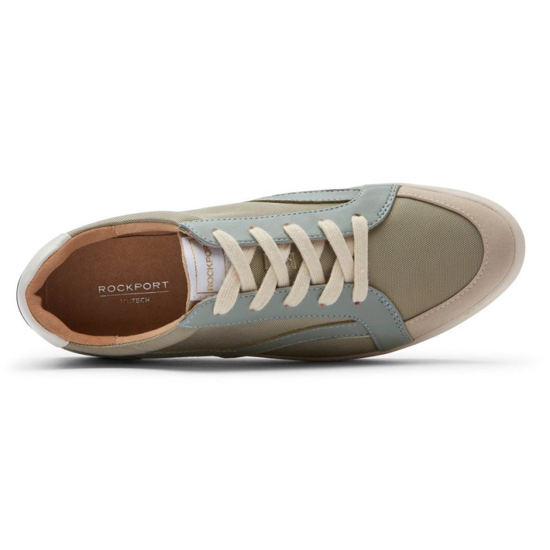 Rockport truFLEX Navya Retro Women Sneakers Green Singapore | GG4-97469