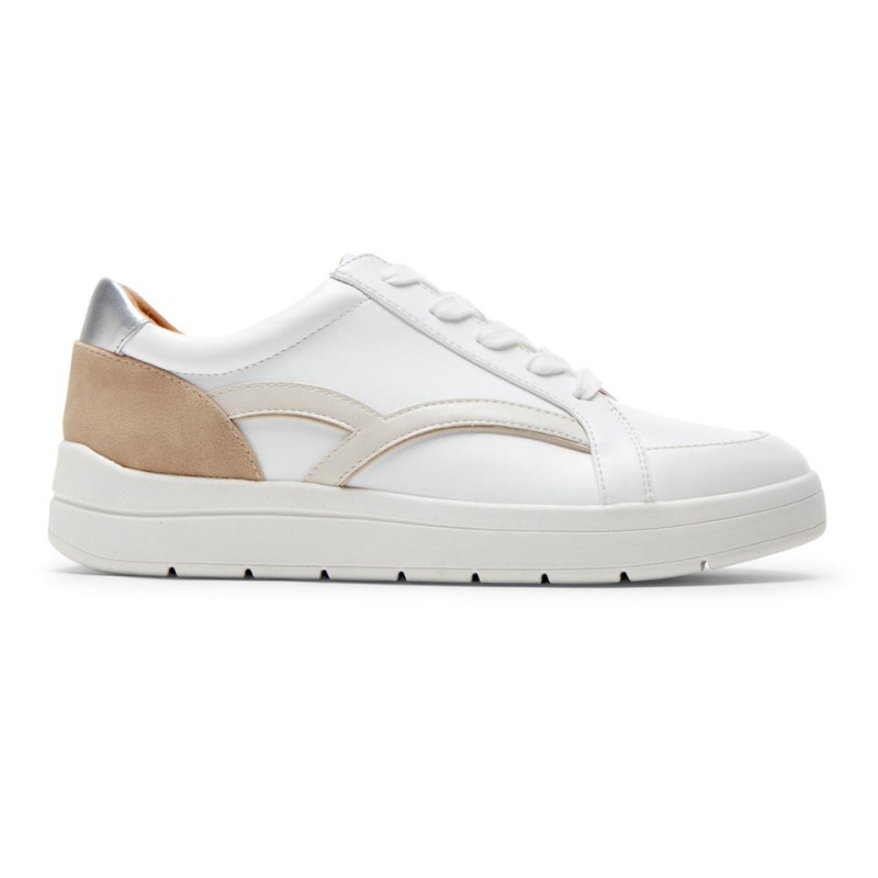 Rockport truFLEX Navya Retro Women Sneakers White Singapore | TY8-29532