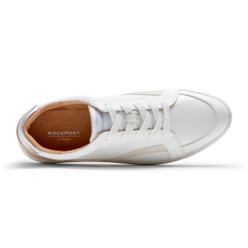 Rockport truFLEX Navya Retro Women Sneakers White Singapore | TY8-29532