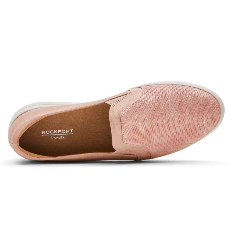 Rockport truFLEX Navya Slip-On Women Sneakers Pink Singapore | VG5-04260