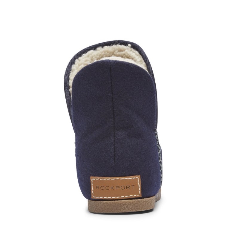 Rockport truTECH Veda Slipper Women Winter Boots Navy Singapore | EJ1-39593