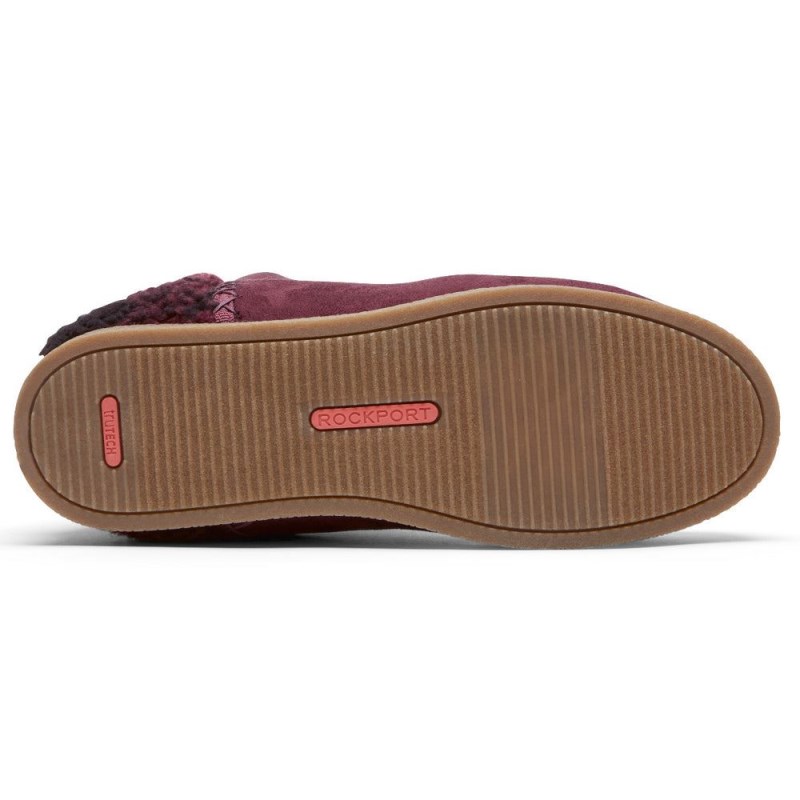 Rockport truTECH Veda Slipper Women Winter Boots Dark Red Singapore | EC5-32603